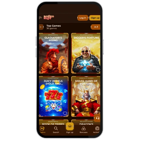 Rodeo slot mobile casino
